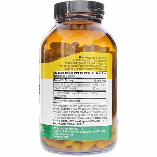 L-Lysine 500 Mg, CTL
